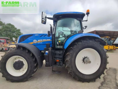 E-FARM: New Holland T7.245 - Tractor - id CJBK7QY - €119,000 - Year of construction: 2021 - Engine hours: 2,124,Engine power (HP): 220,France