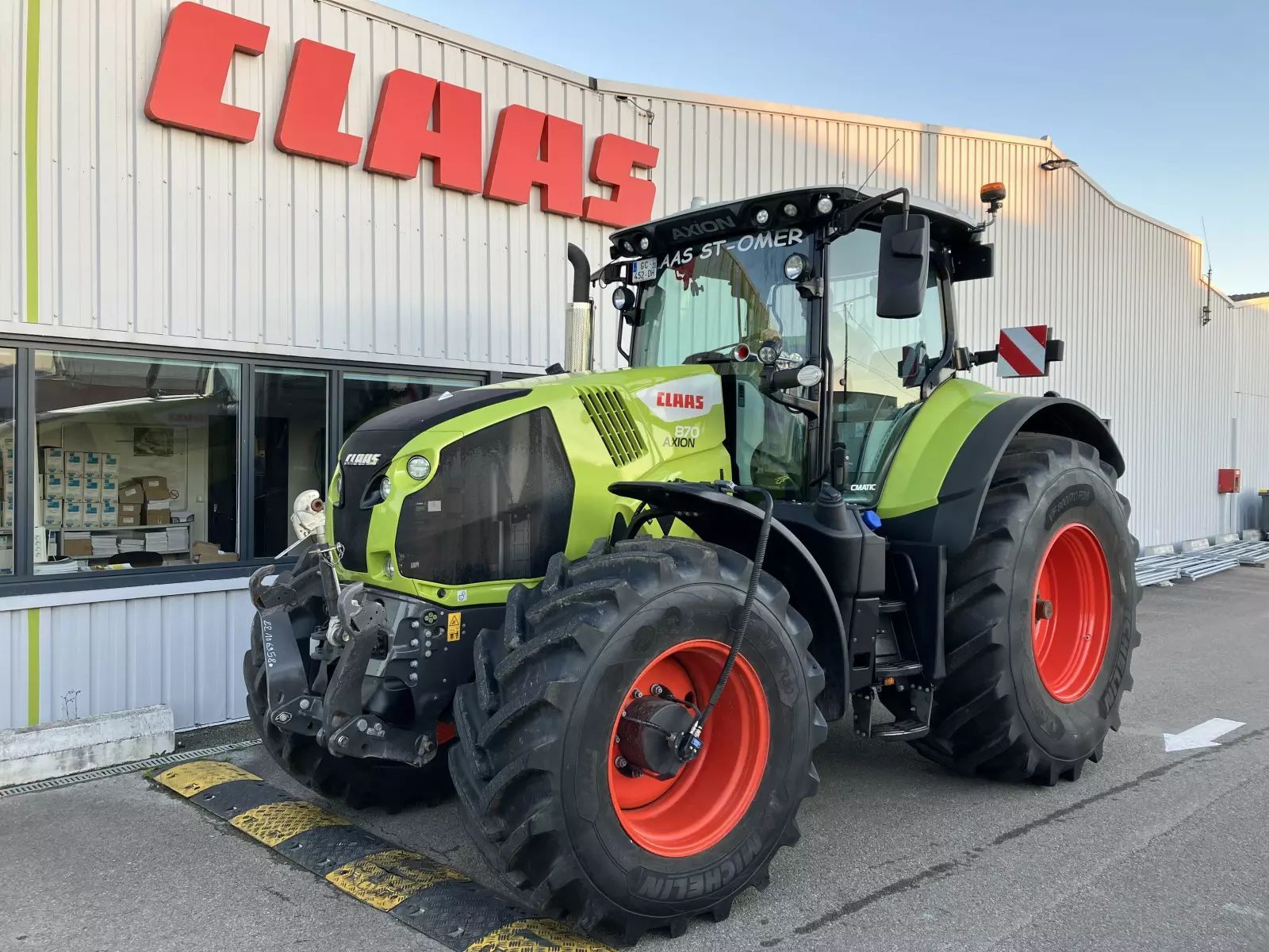 E-FARM: Claas Axion 870 CMATIC - Tractor - id FPY4FXG - 165.000 € - Año: 2021 - Horas: 1098,Potencia del motor: 295,Francia