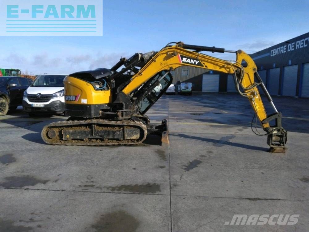 Sany sy 50 u Mini kotrógép 22 000 EUR