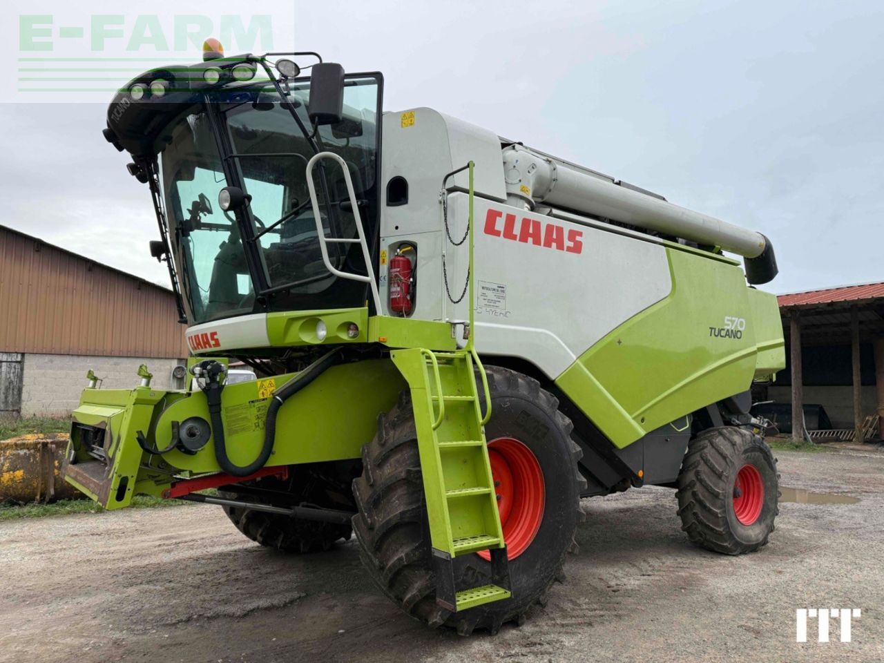 Claas Tucano 570 Combine harvester €130,000