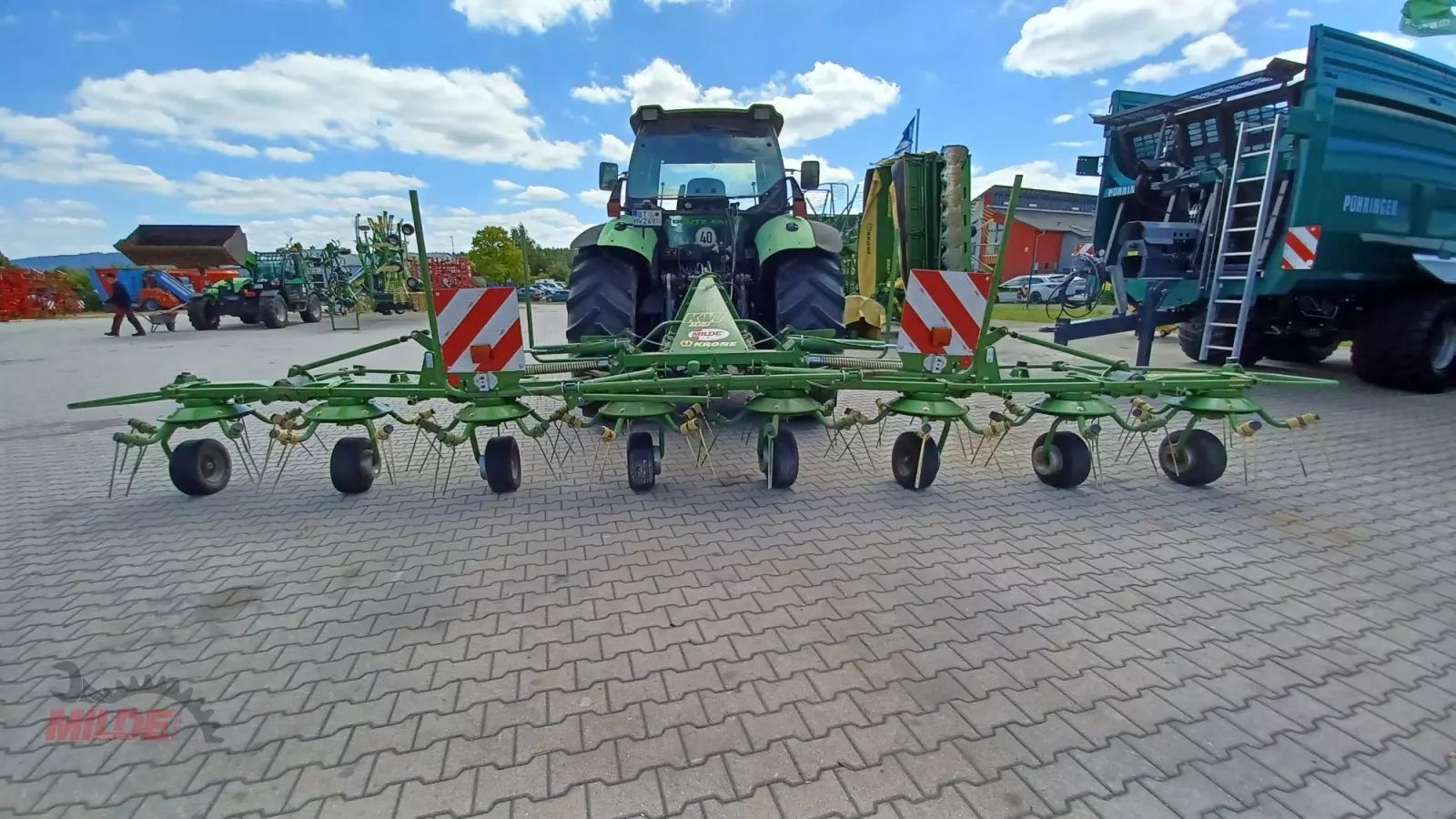 Krone KW 7.92/8 Karuzelowy przetrząsacz do siana 8256 €
