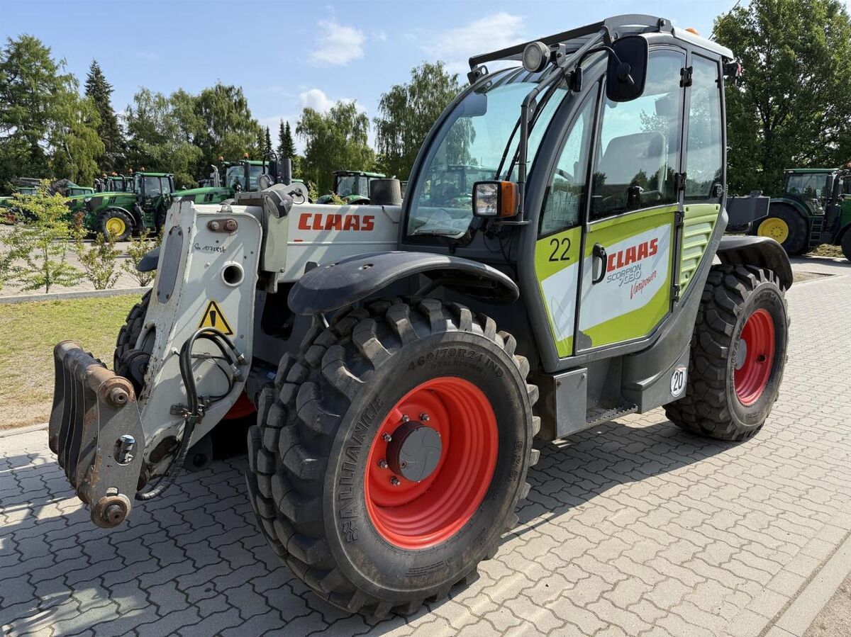 E-FARM: Claas scorpion 7030 variopower - Chargeur télescopique  - id AIS7HBU - 38 500 € - Année: 2009 - Lecture du nombre d'heure: 4 477,Puissance du moteur (chevaux): 120,Allemagne