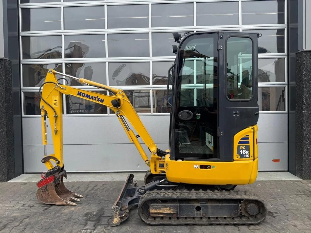 KOMATSU pc16r-3hs Mini ekskavatorius 17 900 €