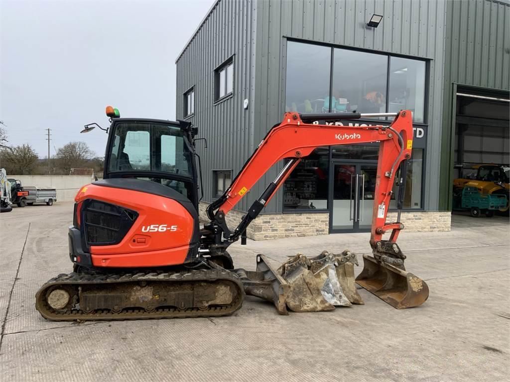 Kubota U56-5 Escavatore cingolato 47.736 €