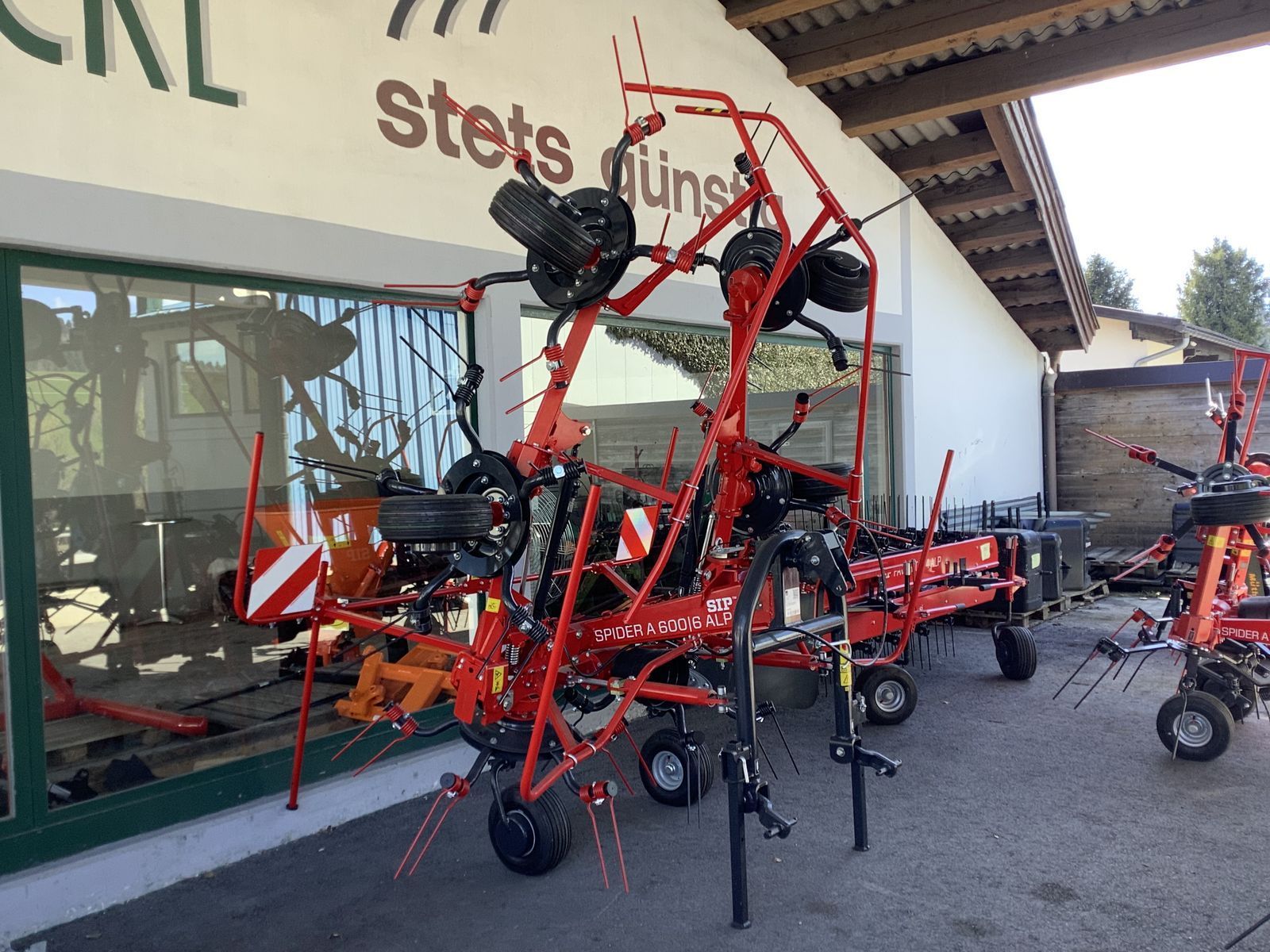 SIP spider 600 / 6 alp Tedder 9159 €