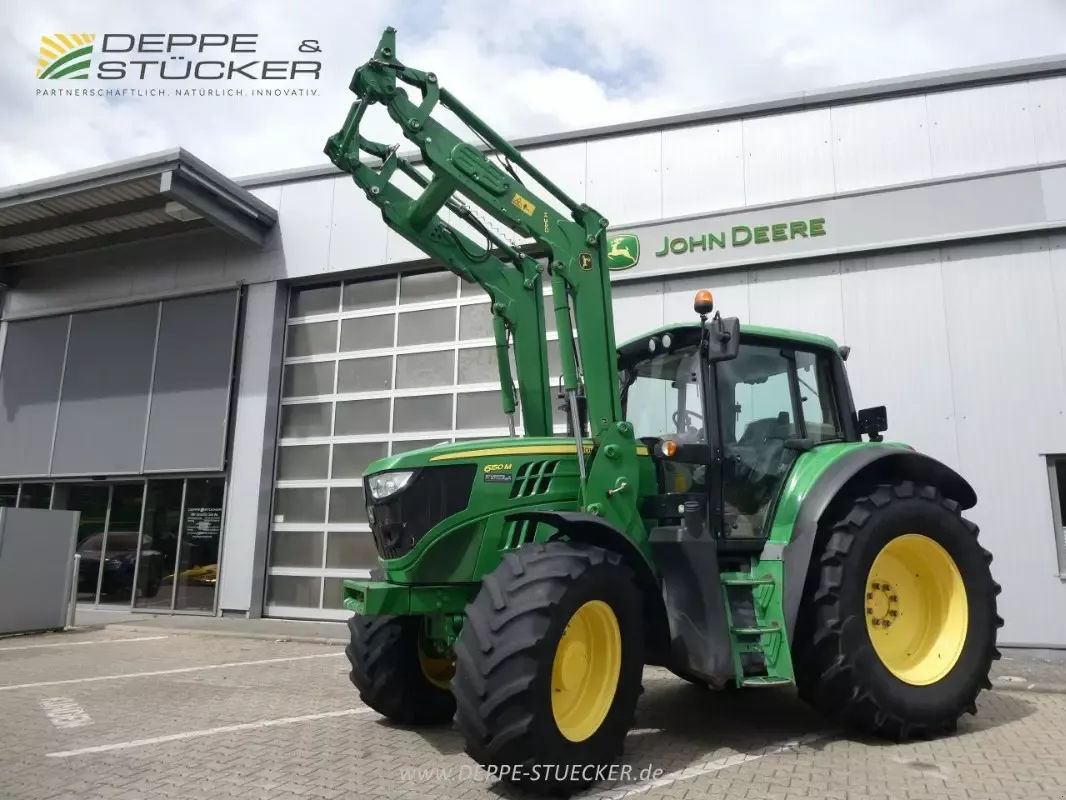 E-FARM: John Deere 6150 M - Traktor - id T4XLJGB - 64 000 € - Rok produkcji: 2013 - Motogodziny: 6143,Moc silnika: 150,Niemcy