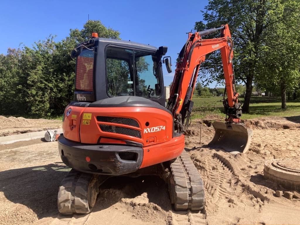 E-FARM: Kubota kx 057-4 - Mini kotrógép - id NVGYFSY - 47 500 EUR - Gyártási év: 2020 - Lettország