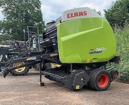 E-FARM: Claas Variant 360 RC - Baler - id Y6K3VVE - €20,000 - Year of construction: 2011 - Total number of bales produced: 19,200,Germany