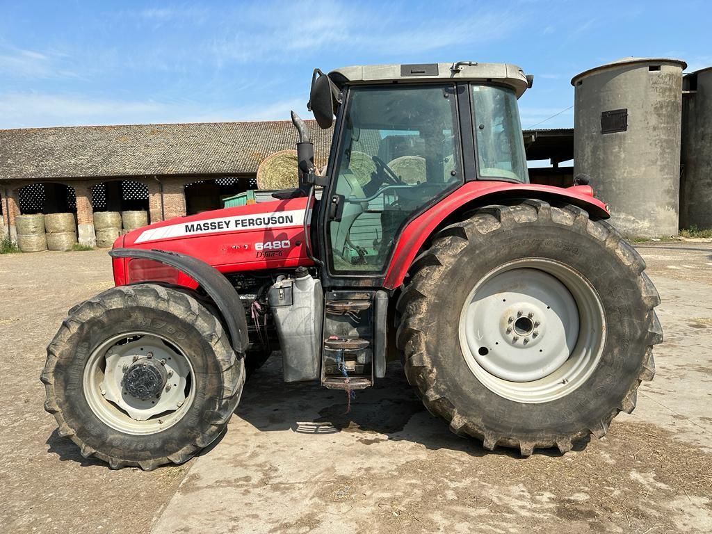 E-FARM: Massey Ferguson 6480 - Traktor - id UKPF4AS - Rok produkcji: 2005 - Motogodziny: 12 000,Moc silnika: 140,Włochy