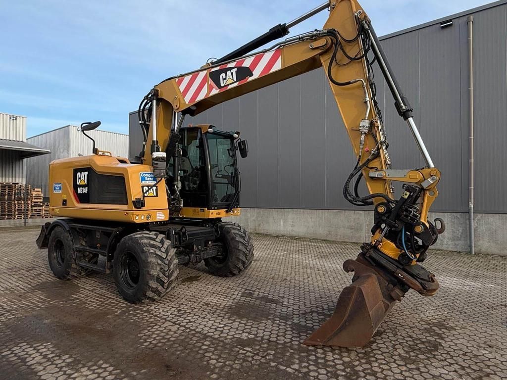 Caterpillar m314f Wheeled excavator €107,500