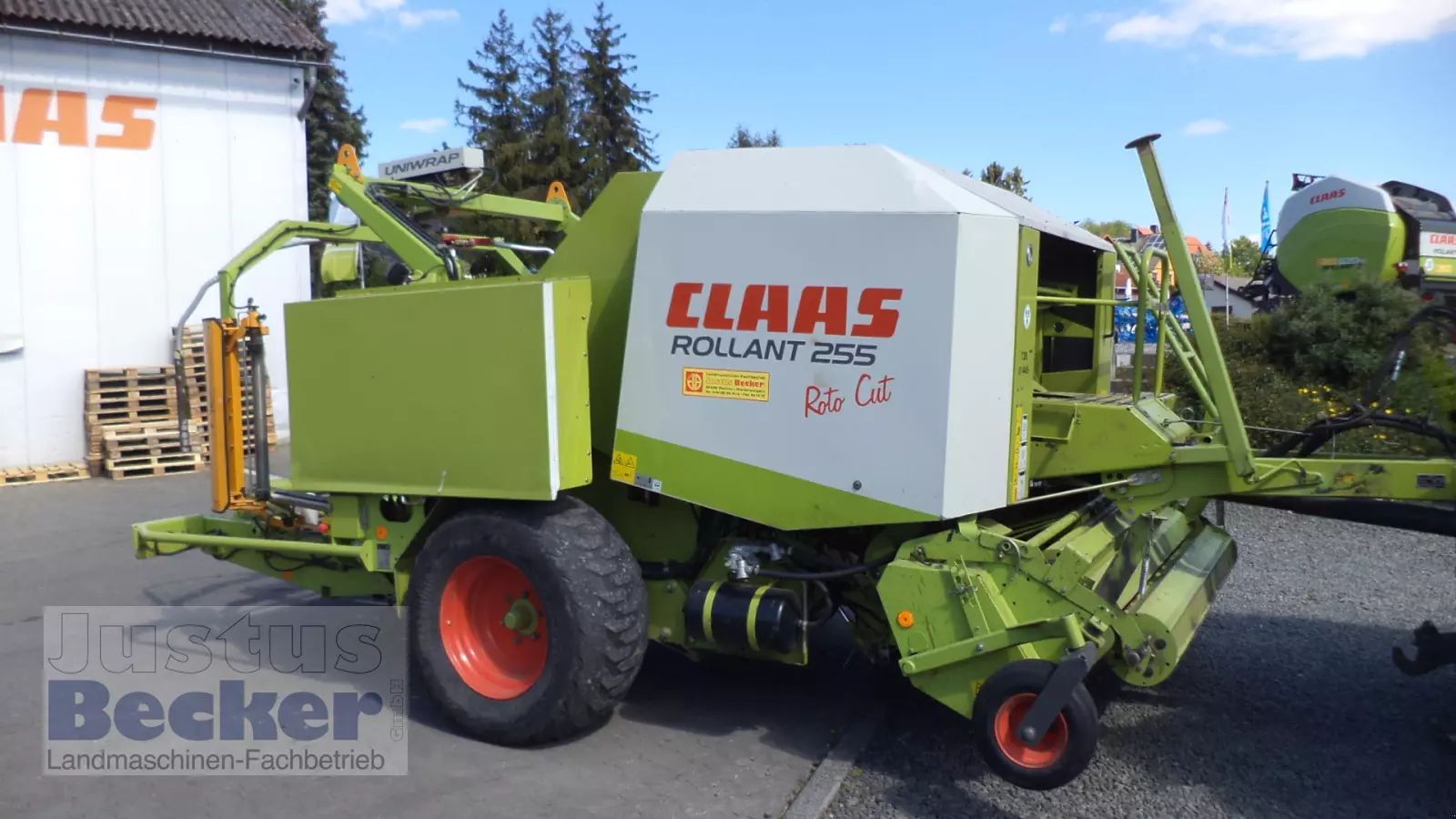 E-FARM: Claas Rollant 255 RC Uniwrap - Ballenpresse - id VWNBIPT - 21.008 € - Deutschland