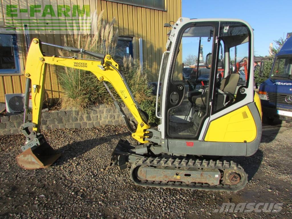 Wacker Neuson et 18 minibagger 18.500 eur Mini excavator 18.500 EUR