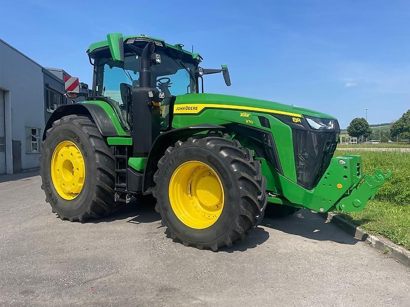 E-FARM: John Deere 8R 370 - Τρακτέρ - id 7IMMNQJ - 285.000 € - Χρονία: 2023 - Μετρητής ωρών: 795,Ισχύς κινητήρα: 370,Γερμανία