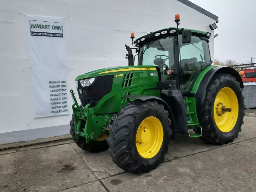 E-FARM: John Deere 6210 R - Traktor - id HQTVWUS - 50.000 € - Baujahr: 2014 - Abgelesene Motorstunden: 11.253,Motorleistung (PS): 210,Deutschland