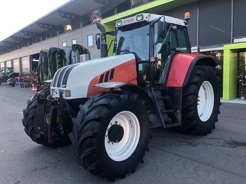 E-FARM: Steyr CVT 150 - Tracteur - id 8XXECZW - Année: 2000 - Lecture du nombre d'heure: 10 500,Puissance du moteur (chevaux): 150,Allemagne