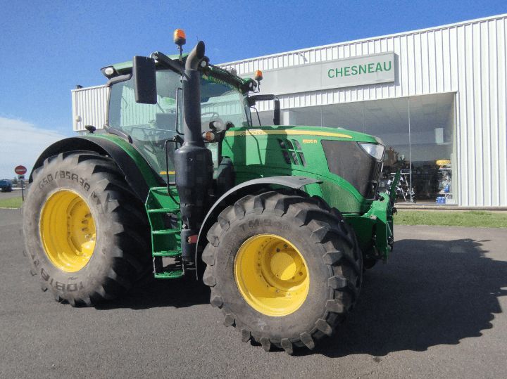 E-FARM: John Deere 6195 R - Tractor - id 3BYNYCN - 107.000 € - Año: 2015 - Horas: 2600,Potencia del motor: 195,Francia