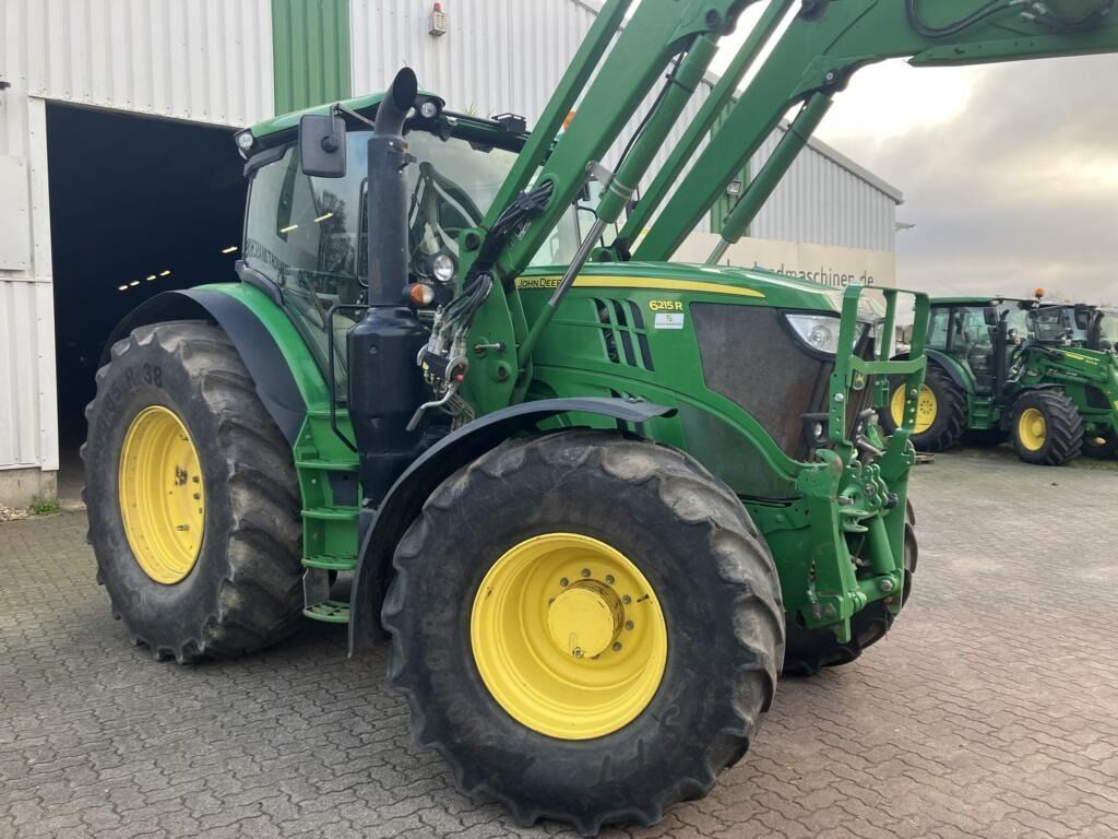 E-FARM: John Deere 6215 R - Traktor - id A6PHMKP - 96.000 € - Baujahr: 2015 - Abgelesene Motorstunden: 6.391,Motorleistung (PS): 215,Deutschland