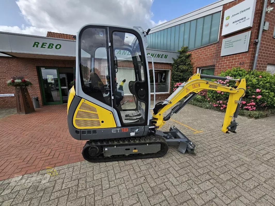 E-FARM: Wacker Neuson et 18 edition a2.0 - Minibagger - id EBFCPQL - 30.550 € - Baujahr: 2023 - Deutschland