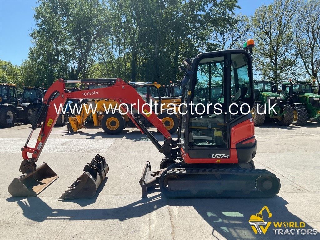 Kubota U27-4 Mini excavator 26.009 EUR