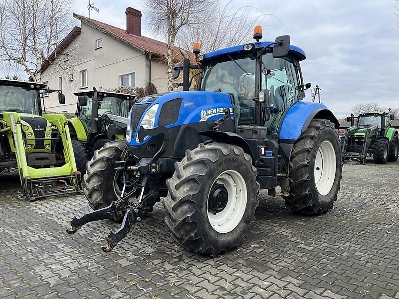E-FARM: New Holland T7.185 - Tractor - id SX28QJD - €37,231 - Year of construction: 2012 - Engine hours: 7,700,Engine power (HP): 140,Poland