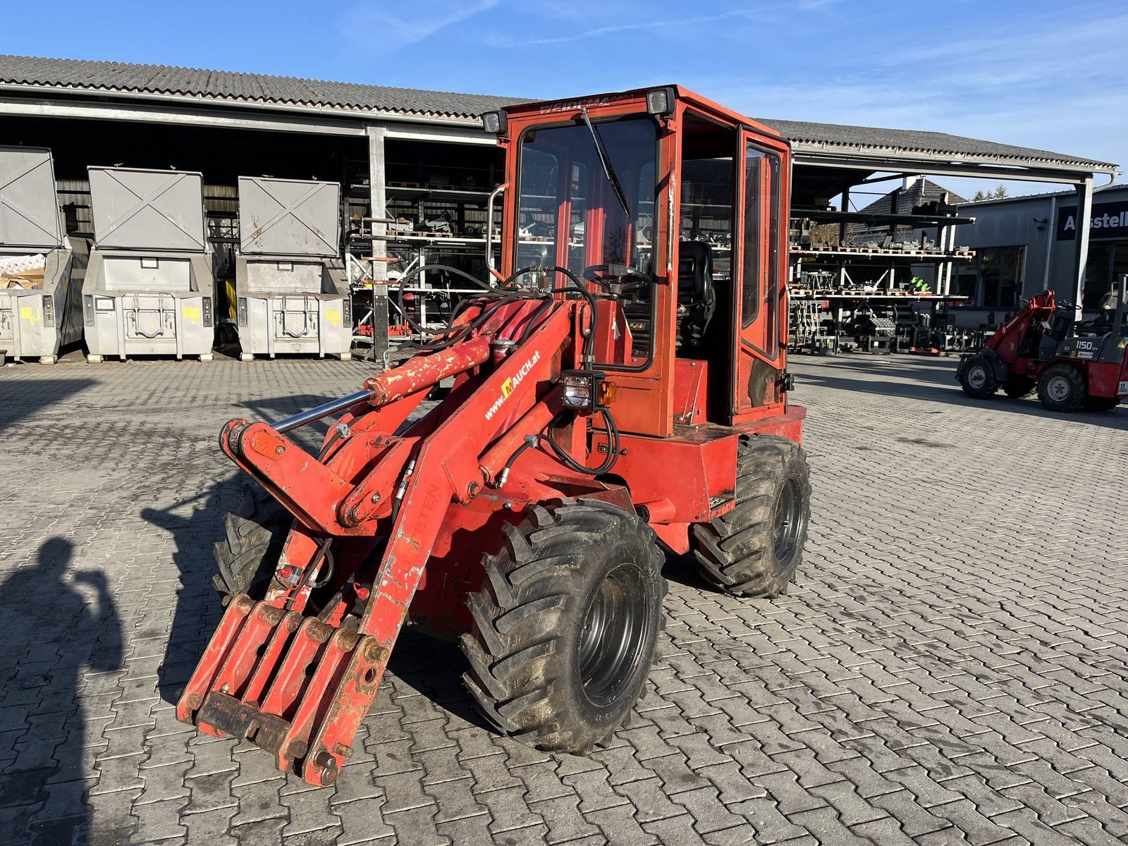 E-FARM: Weidemann 3002 d/m mit kabine, schaufel & pg - Ładowarka kołowa - id GDIC4IG - Rok produkcji: 1991 - Motogodziny: 7878,Moc silnika: 48,Austria