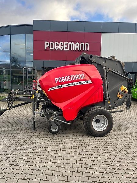 E-FARM: Massey Ferguson 4180 v rb - Baler - id KBYLTW7 - €35,000 - Year of construction: 2018 - Total number of bales produced: 3,560,Germany