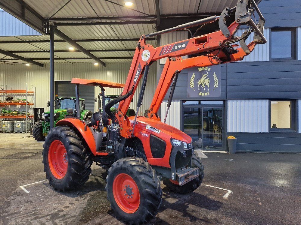 E-FARM: Kubota M5091 - Tractor - id PLZQBDE - €31,000 - Year of construction: 2019 - Engine hours: 4,350,Engine power (HP): 95,France