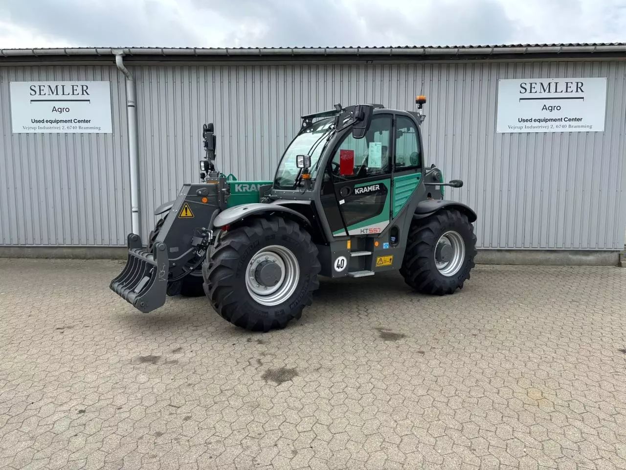 E-FARM: KRAMER kt557 - Teleskoplæsser - id R9DJMY7 - 242.575 € - Produktionsår: 2024 - Danmark