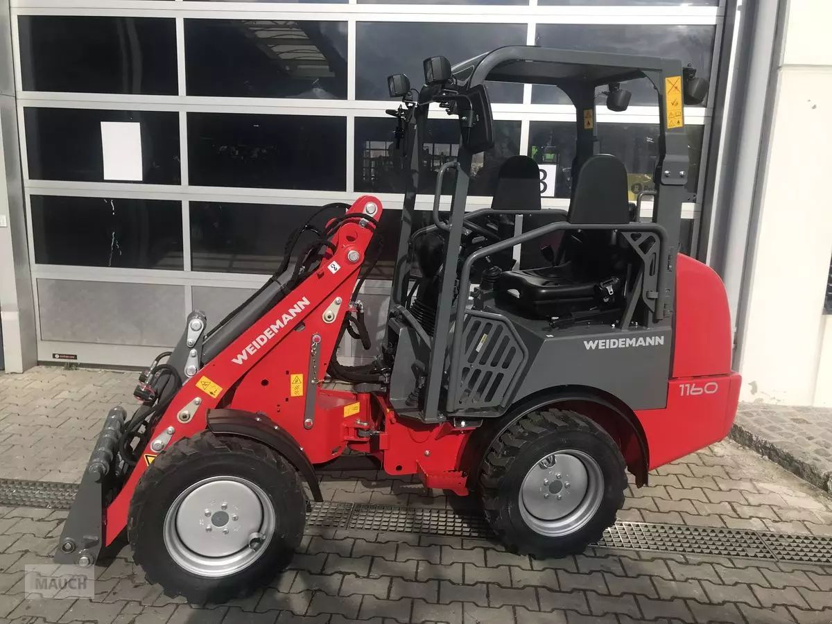 E-FARM: Weidemann 1160 - Gumikerekes homlokrakodó - id RRVREGH - Gyártási év: 2025 - Motor teljesítménye (LE): 25,Ausztria
