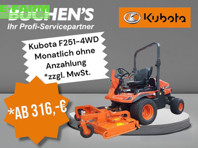 E-FARM: Kubota f251 - Tondeuse - id YK7HIZA - 21 900 € - Année: 2024