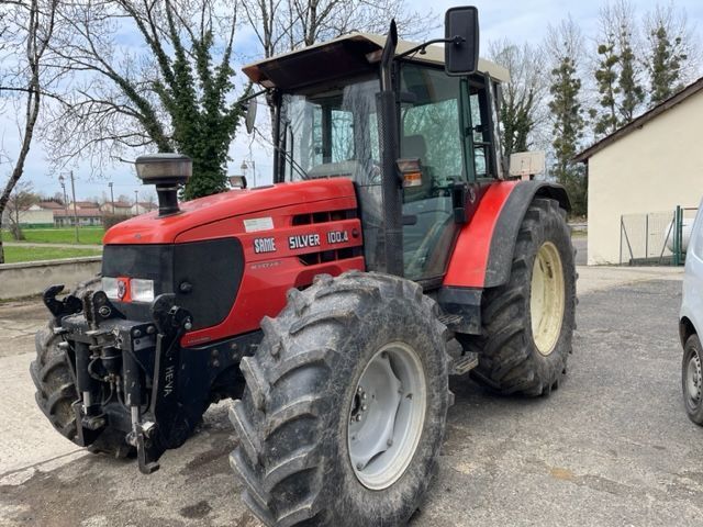 E-FARM: SAME silver 100.4 - Traktor - id GFMSCIJ - 26 000 € - Rok produkcji: 2002 - Motogodziny: 6300,Moc silnika: 105,Francja