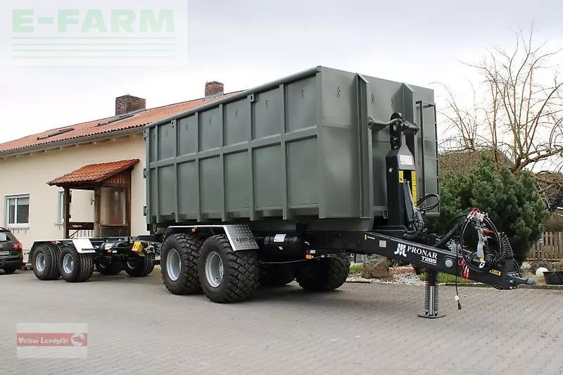 Pronar t 285 hakenlift-anhänger 21 to boogie-fahrwerk Trailer €26,050