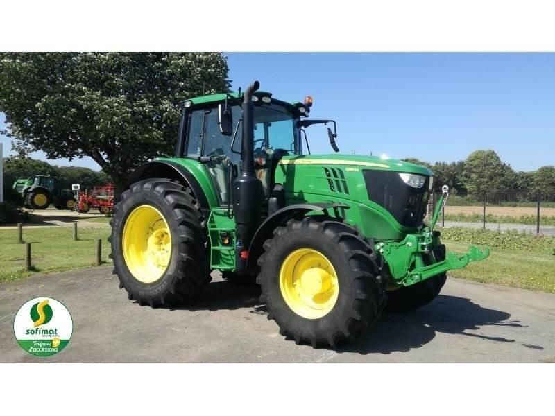 E-FARM: John Deere 6195 M - Tractor - id XCV1I2U - Year of construction: 2021 - Engine hours: 762,Engine power (HP): 195,France