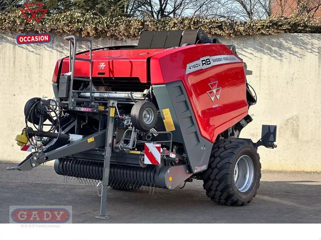 E-FARM: Massey Ferguson RB 4160V Xtra - Ballepresser - id TPUANP2 - 60.800 € - Produktionsår: 2024 - Østrig