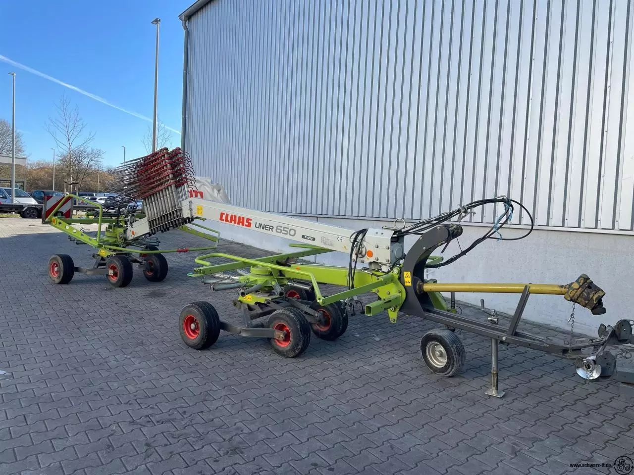 E-FARM: Claas Liner 650 Twin - Schwader - id EBKSCZC - 8.731 € - Baujahr: 2014 - Deutschland