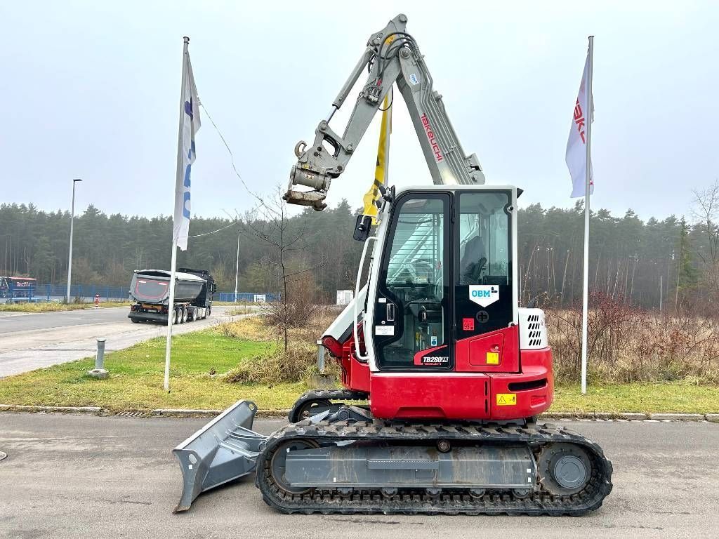 Takeuchi tb 280 fr v3 Minigraver 96.500 €