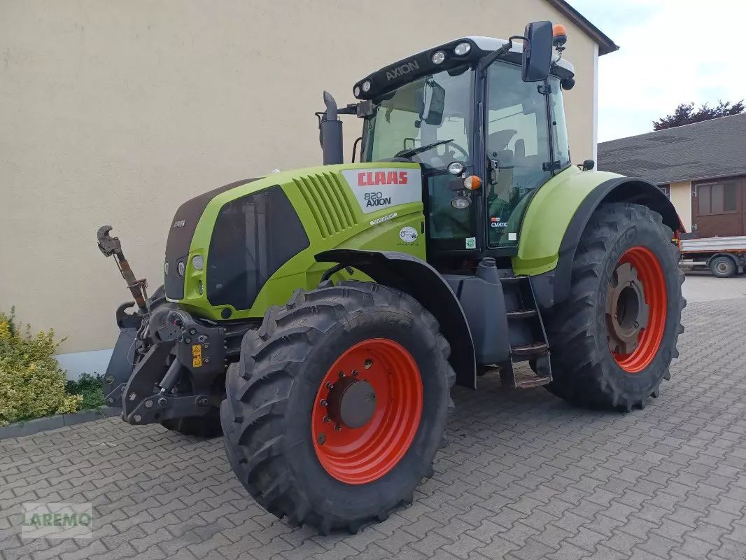 E-FARM: Claas Axion 820 CMATIC CEBIS - Tractor - id KCHPN3I - €38,200 - Year of construction: 2011 - Engine hours: 10,867,Engine power (HP): 224,Germany