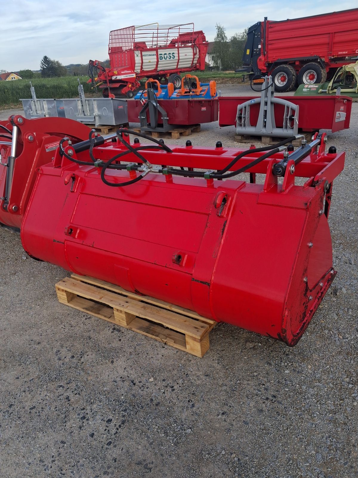 Stekro krokoschaufel pol 180 cm 2 zylinder, euroaufnah Załącznik 1450 €