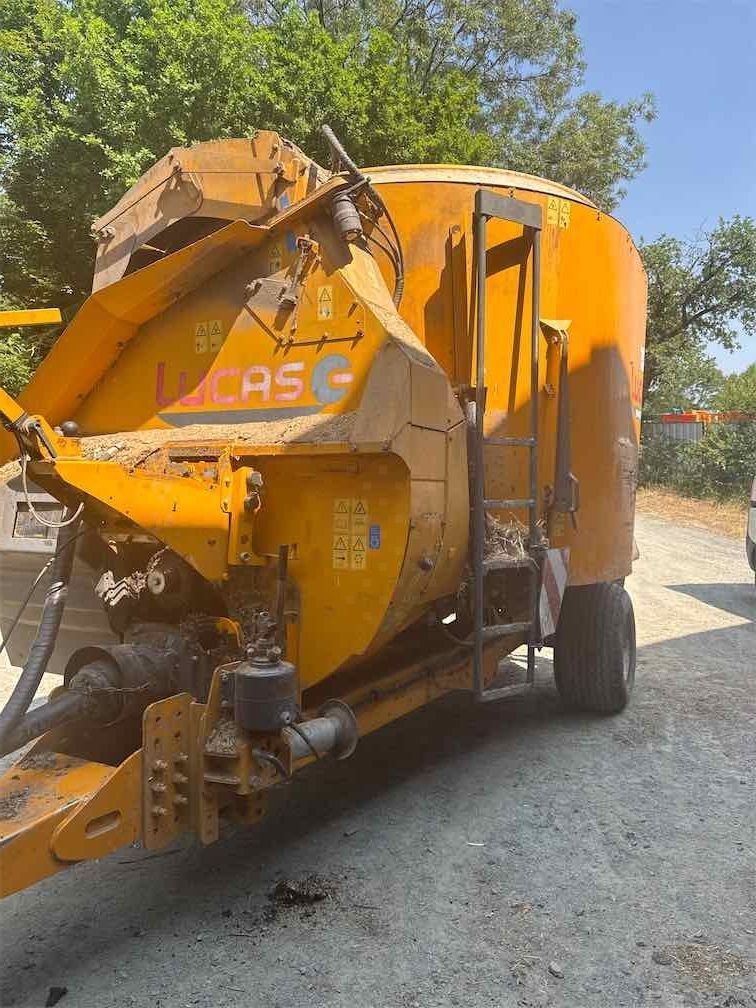 E-FARM: Lucas spirmix jet 130 - Mixer feeder - id N8U8ARX - €6,900 - Year of construction: 2014 - France
