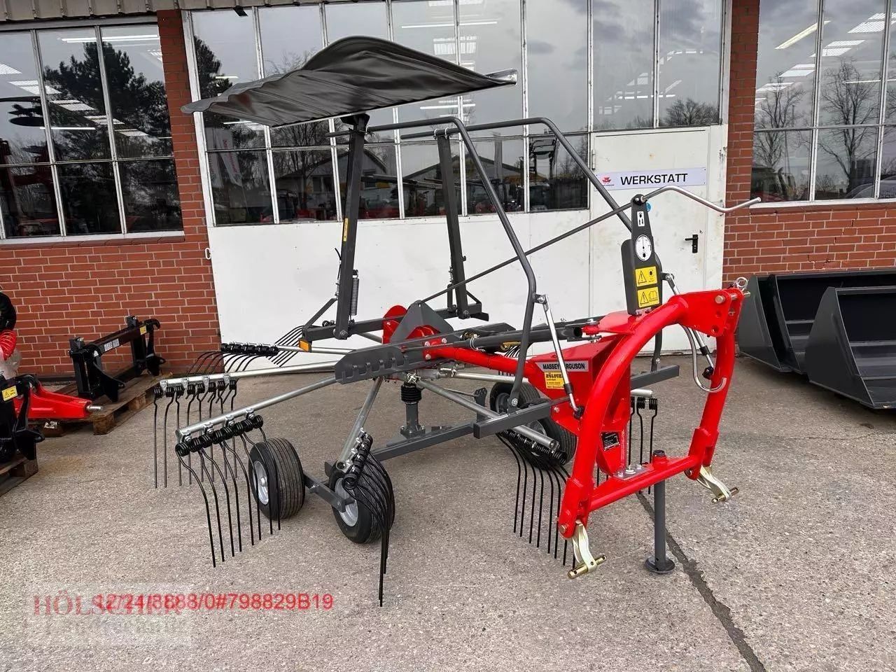 E-FARM: Massey Ferguson 381 dn - Tedder - id GZEWZP1 - €5,504 - Year of construction: 2024 - Germany