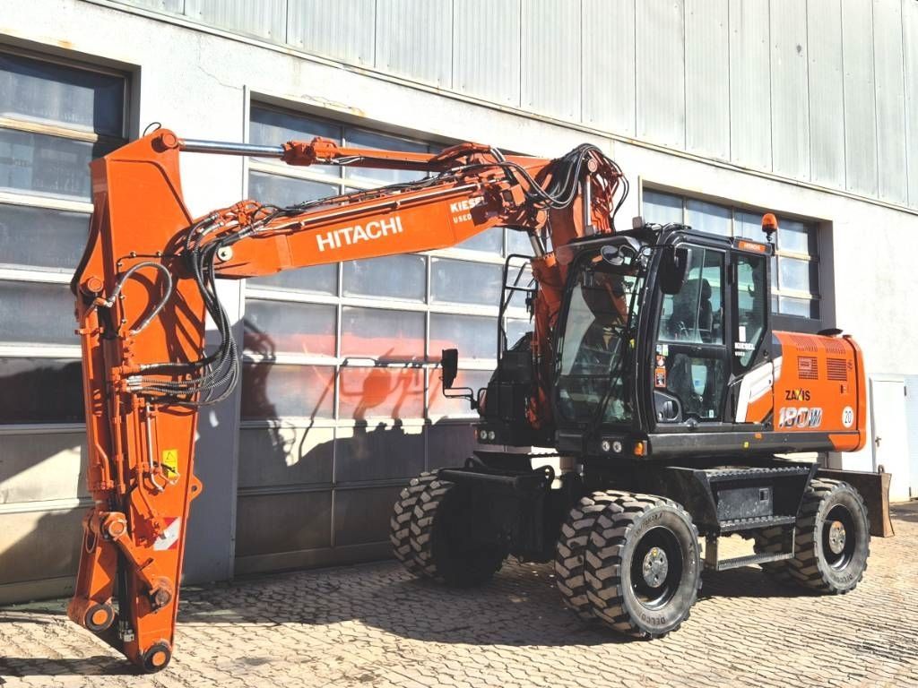 E-FARM: Hitachi zx 180 w-7 - Wheeled excavator - id 5E5M8KK - Year