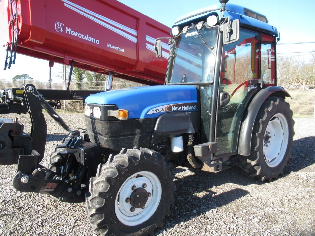 New holland tn 75 n cheap