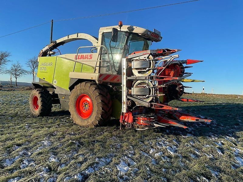 E-FARM: Claas Jaguar 870 - Sieczkarnia samobieżna - id WSCJQGA - 69 000 € - Rok produkcji: 2003 - Motogodziny: 5911,Niemcy