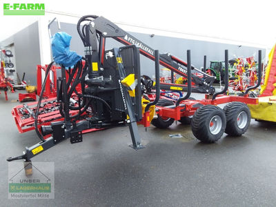 E-FARM: Källefall fb 90 mit kran fb 69t.g2 - Forestry trailer - id RQ27I9R - €23,167 - Year of construction: 2023 - Austria