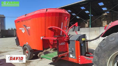 E-FARM: Kuhn profile 1480 - Mixer feeder - id JURSWMM - €7,500 - Year of construction: 2010 - France