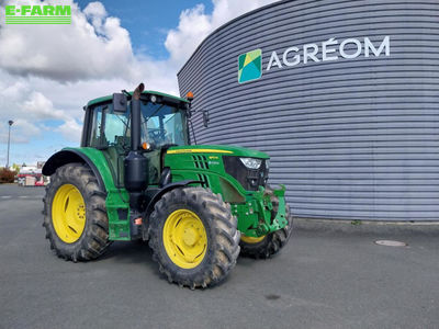 E-FARM: John Deere 6110 M - Τρακτέρ - id LYGNRAB - 68.000 € - Χρονία: 2017 - Μετρητής ωρών: 2.200,Ισχύς κινητήρα: 110,Γαλλία