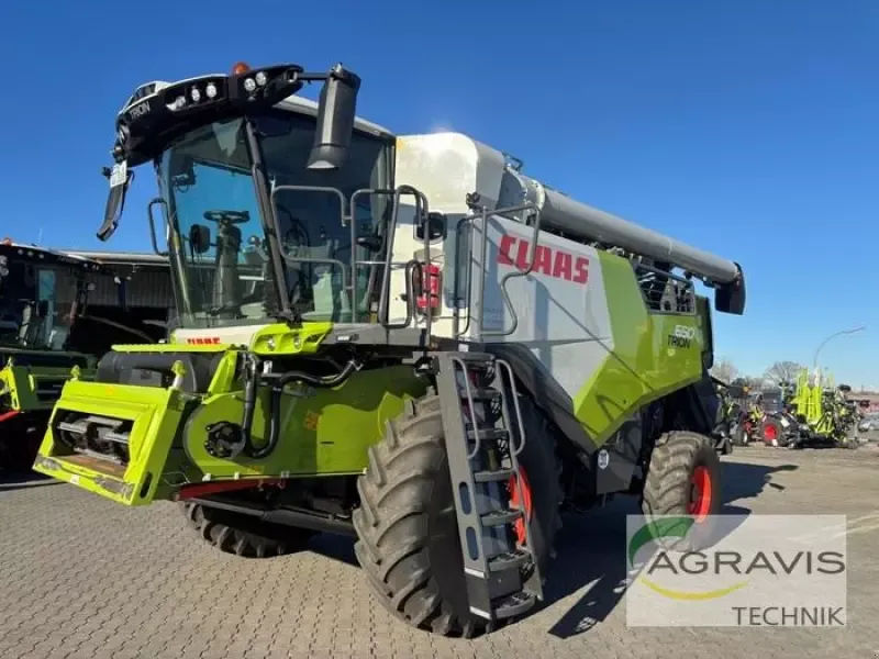 E-FARM: Claas Trion 650 - Kombajn zbożowy - id TQCLTQR - 262 900 € - Rok produkcji: 2024 - Motogodziny: 135,Moc silnika: 354,Niemcy