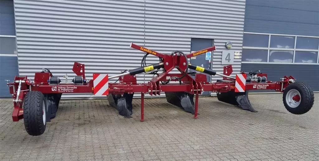 E-FARM: ScanStone 3845 wf arc+ hydraulisk stenudløser u/sprængbolt - hydraulisk klapbar - Parts - id BDSSAVL - Year of construction: 2025 - Denmark