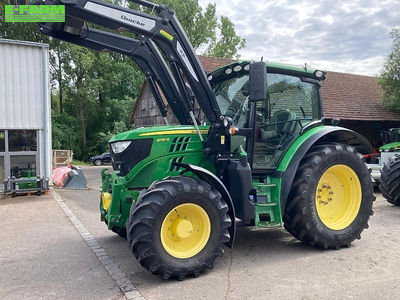 E-FARM: John Deere 6130 R - Tractor - id TYH2AV5 - €96,600 - Year of construction: 2016 - Engine hours: 3,330,Engine power (HP): 130.52,Germany