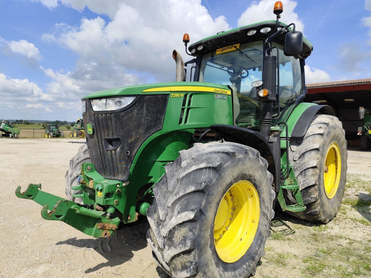 E-FARM: John Deere 7280 R - Tractor - id IKACESA - 39.000 € - Año: 2013 - Horas: 7780,Potencia del motor: 280,Francia